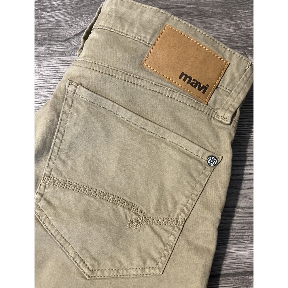 Mavi Zach Straight Leg Stretch Tan Khaki Pants Men's Size 30x32 (32x32)